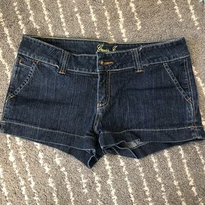 Guess Dark Jean Shorts
